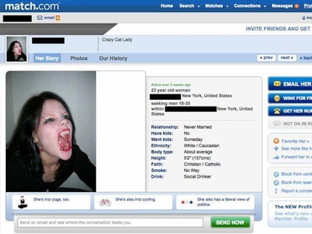 best dating site profiles ever